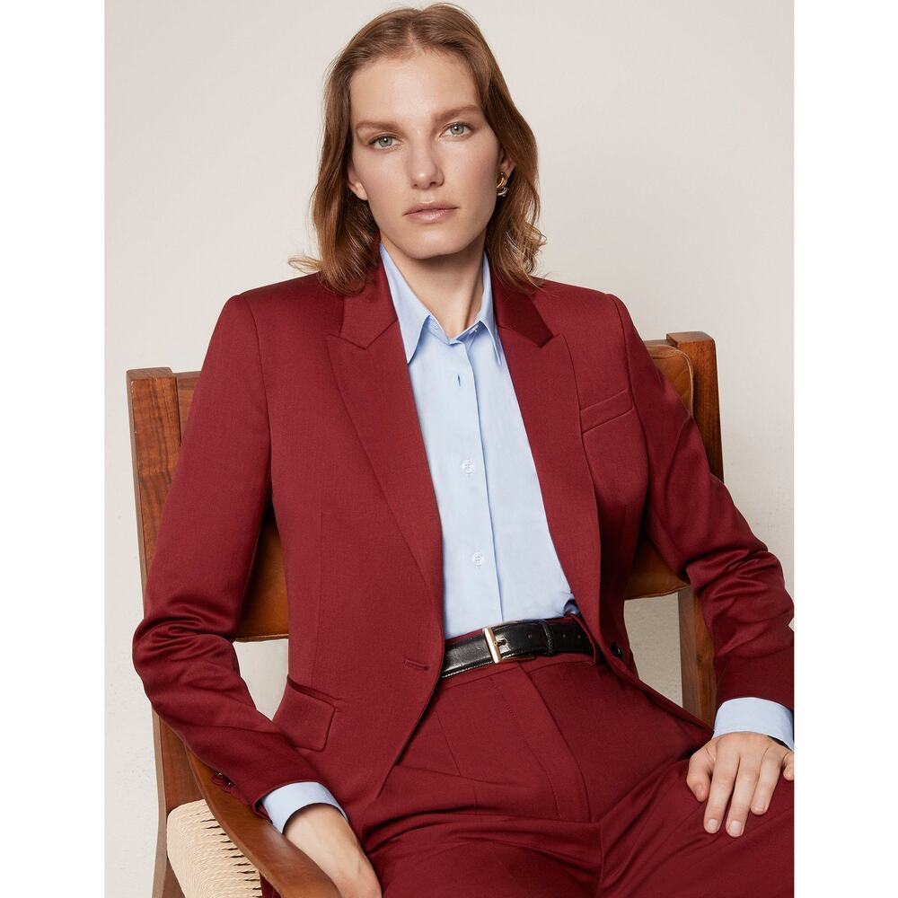 Another Tomorrow Single Button Blazer Jacket - 40… - image 1